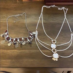 Bundle of 2 fashion necklaces from discovery!